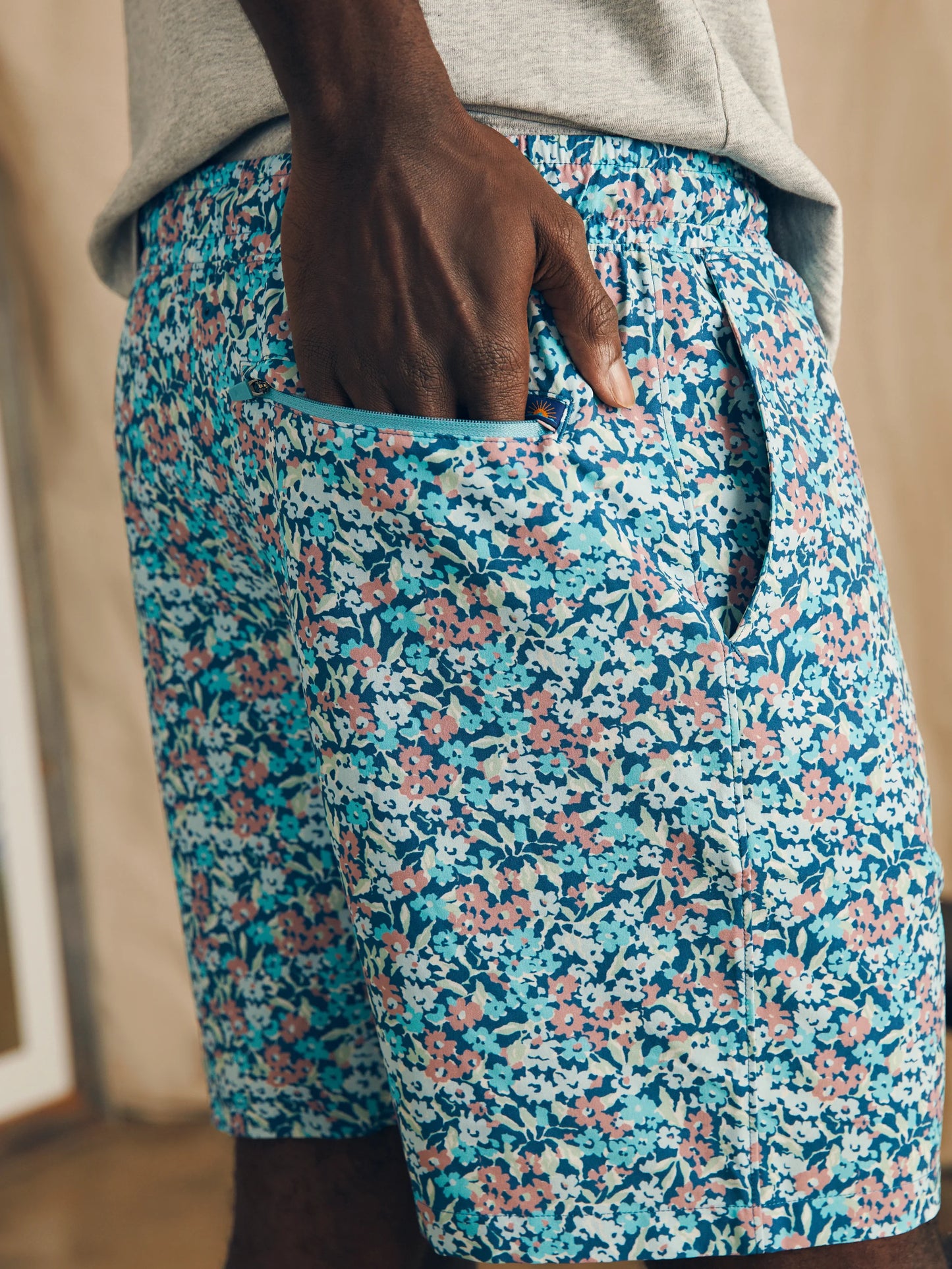 Faherty Shorelite Active Short (7" Inseam)