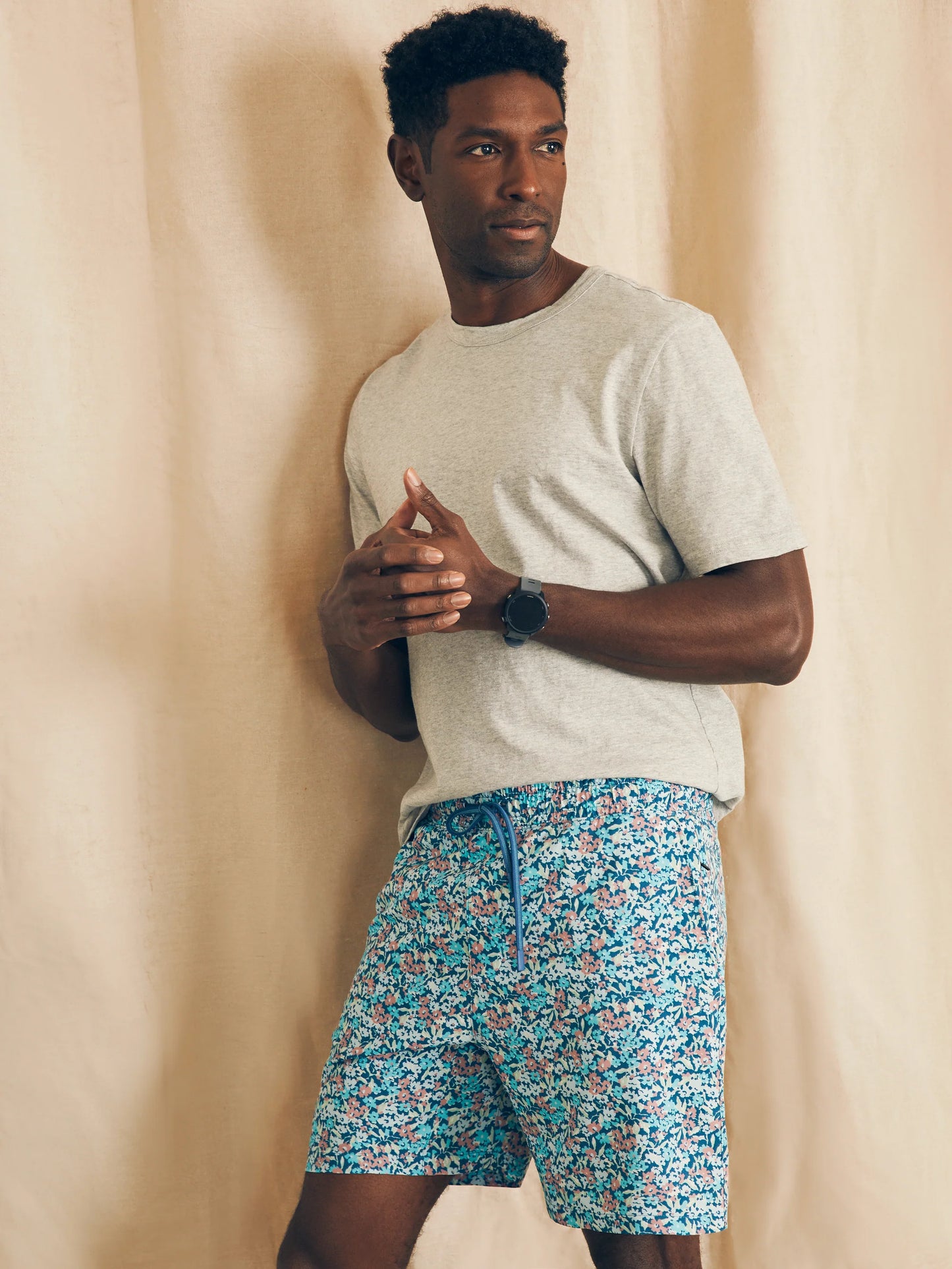 Faherty Shorelite Active Short (7" Inseam)