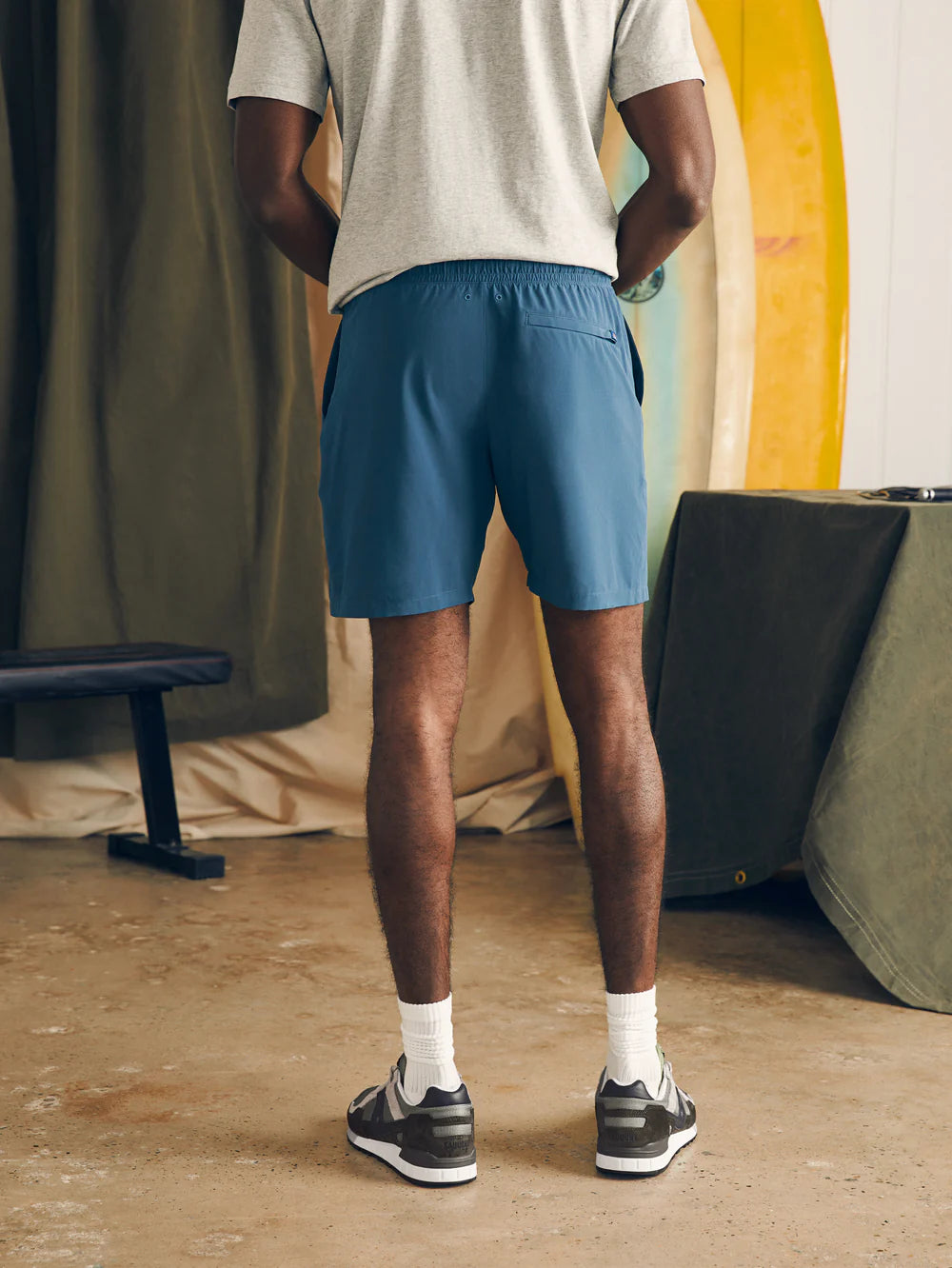 Faherty Shorelite Active Short (7" Inseam)