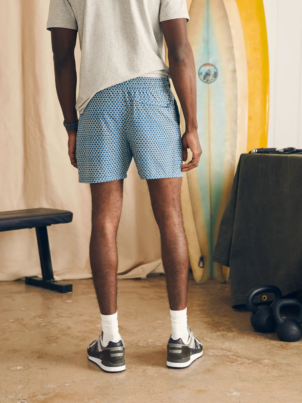 Faherty Shorelite Active Short (7" Inseam)