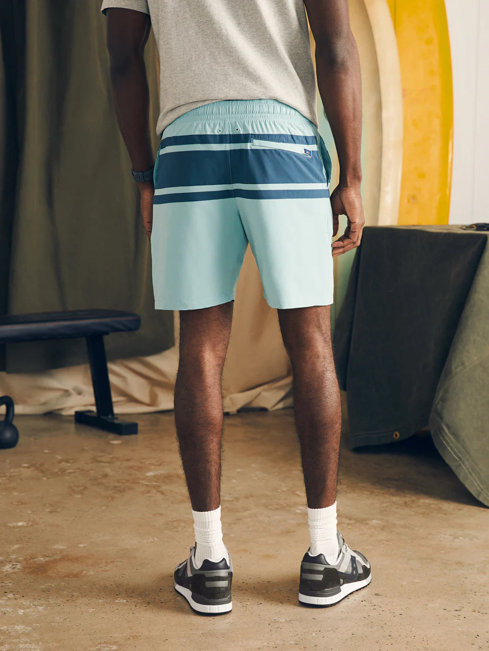 Faherty Shorelite Active Short (7" Inseam)