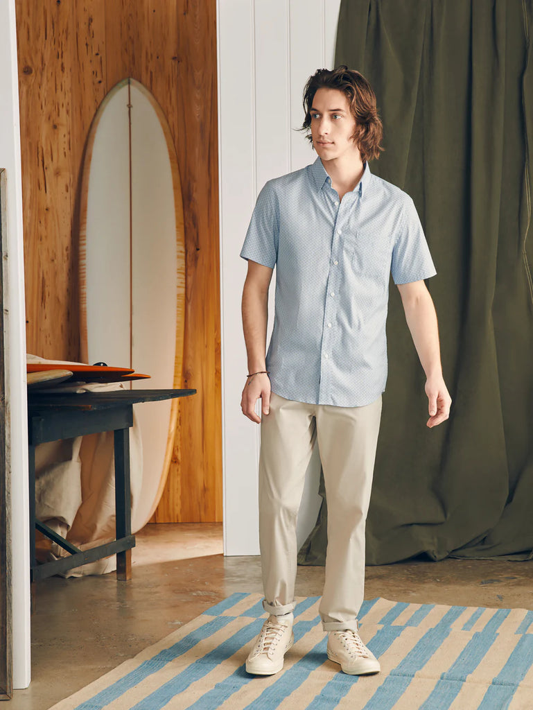Faherty Movement™ Short-Sleeve Shirt