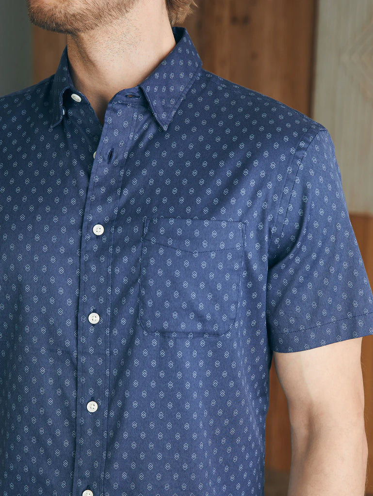 Faherty Movement™ Short-Sleeve Shirt