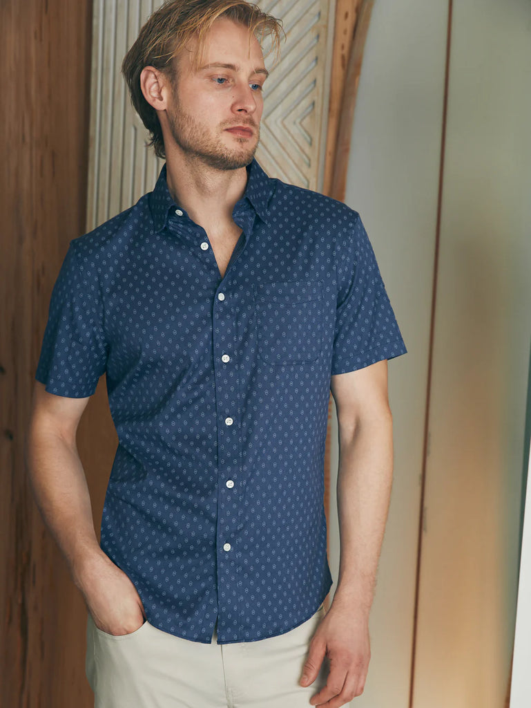 Faherty Movement™ Short-Sleeve Shirt