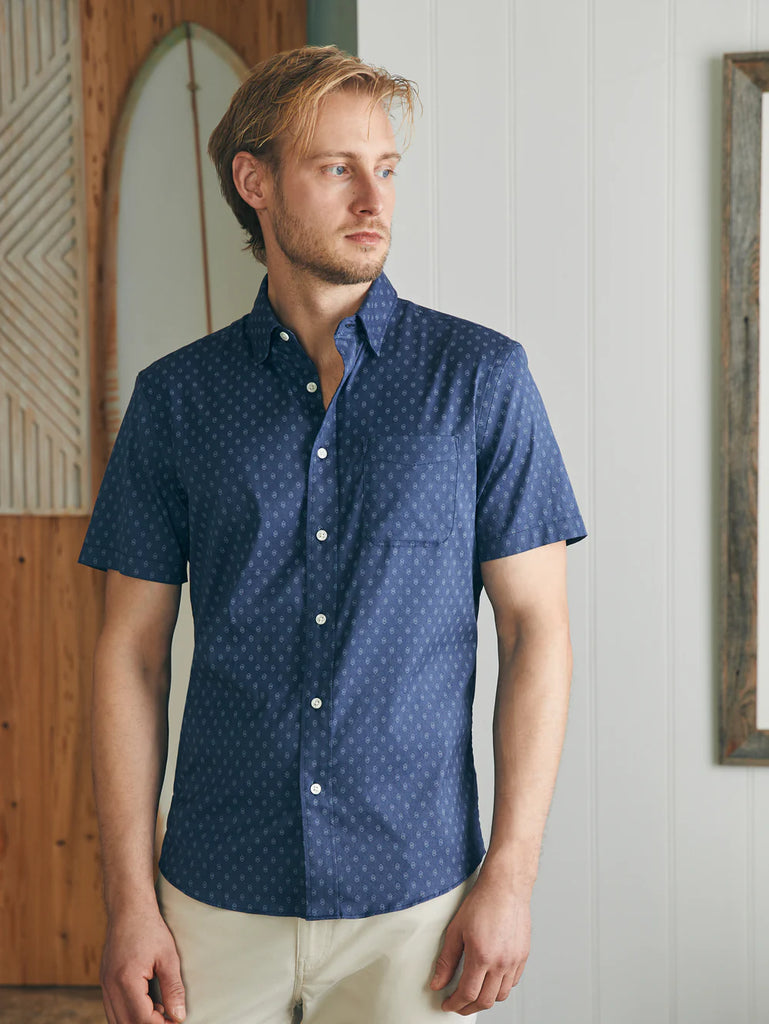 Faherty Movement™ Short-Sleeve Shirt