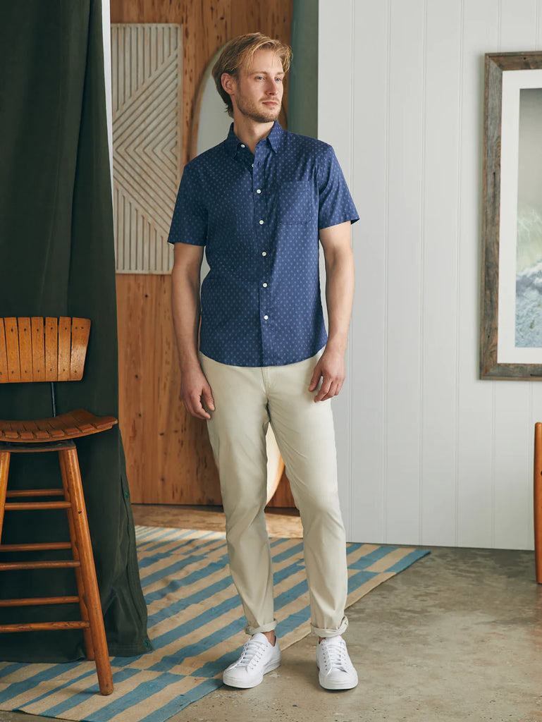 Faherty Movement™ Short-Sleeve Shirt