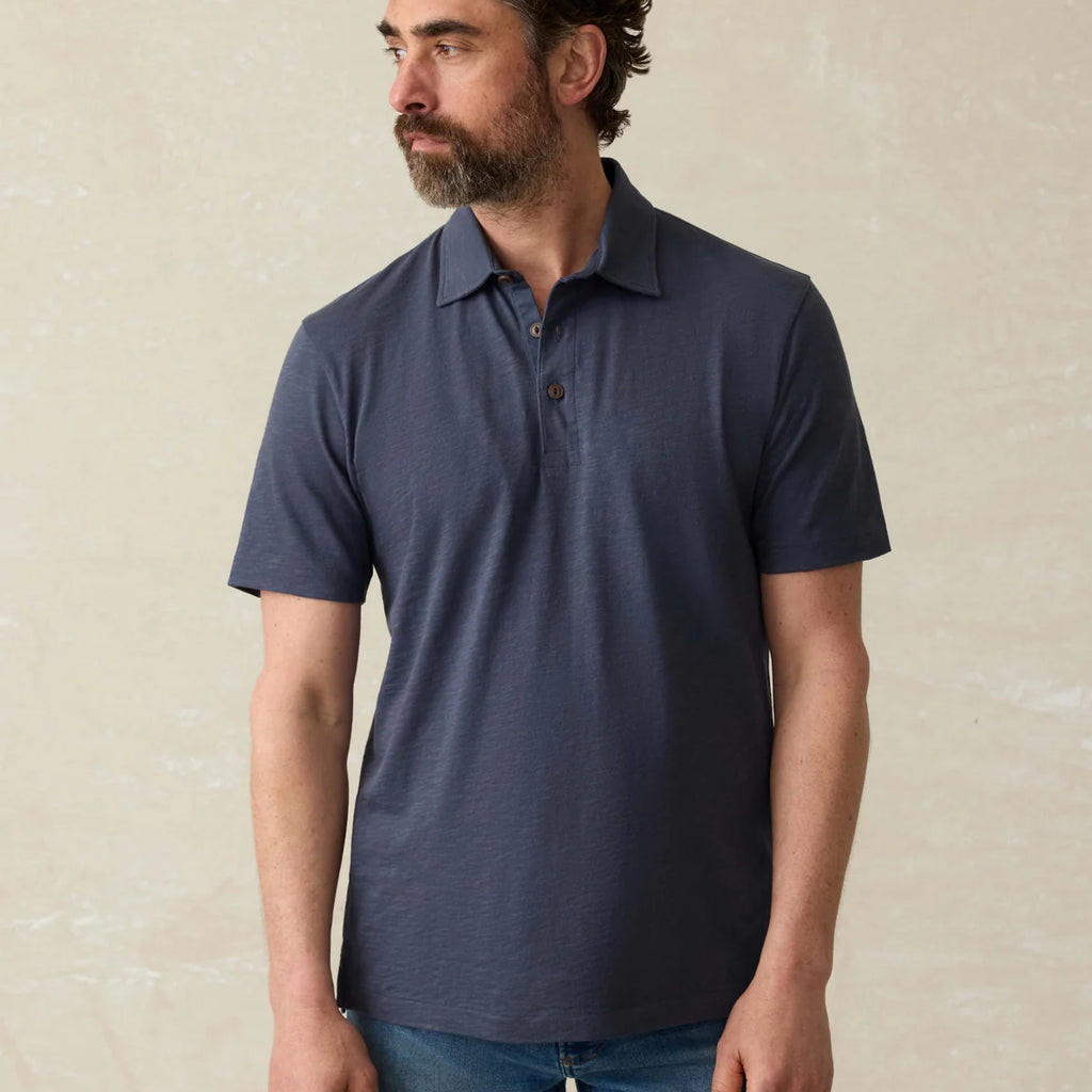 Faherty Sunwashed T-Shirt Polo