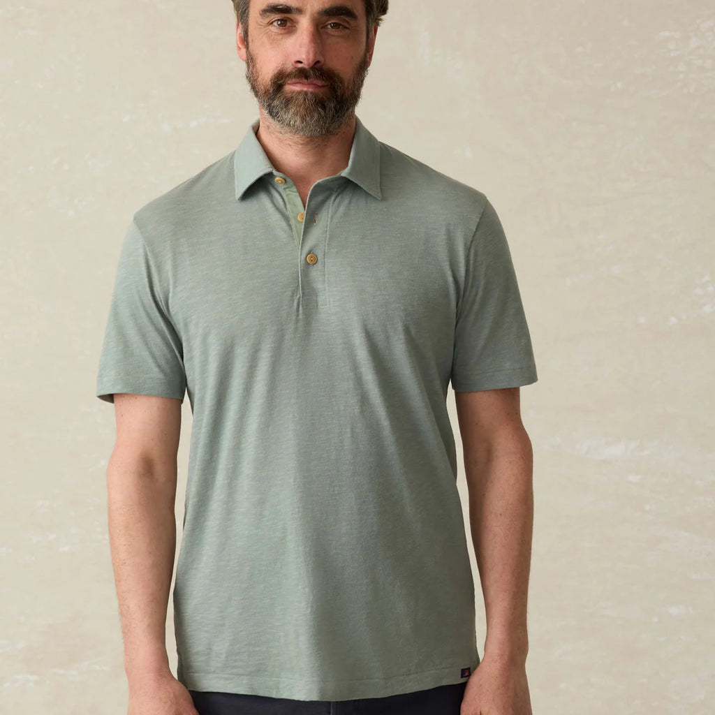 Faherty Sunwashed T-Shirt Polo