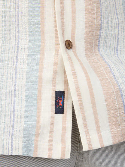 Faherty Short-Sleeve Breeze Camp Shirt