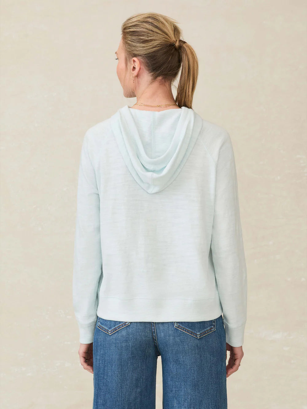 Faherty Sunwashed Slub Hoodie