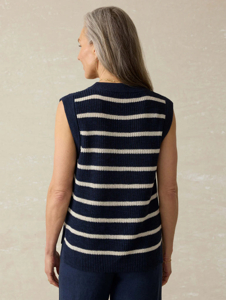 Faherty Miramar Linen Sweater Tank
