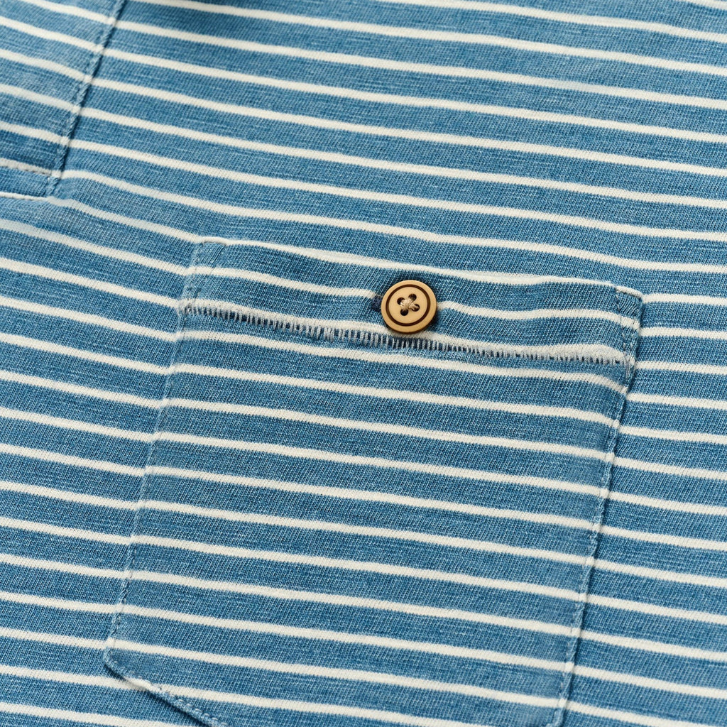 Johnnie-O Johnny Collar Cotton Polo Brandt