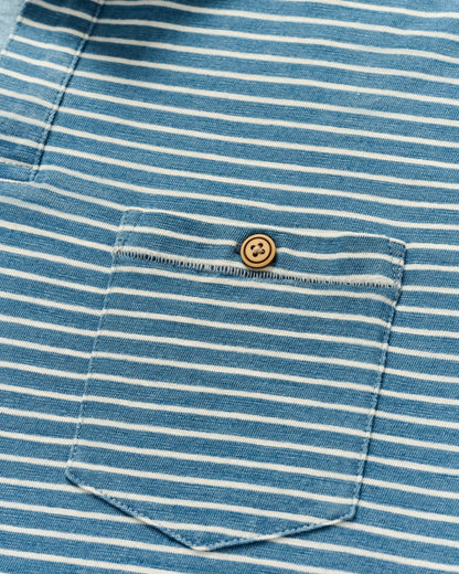Johnnie-O Johnny Collar Cotton Polo Brandt