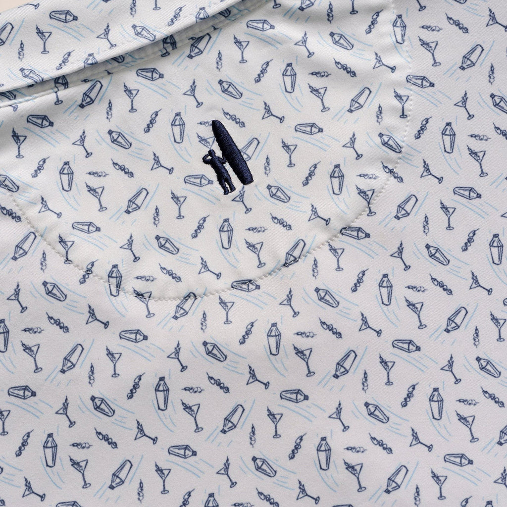 Johnnie-O Featherweight Performance Polo - Tini Print
