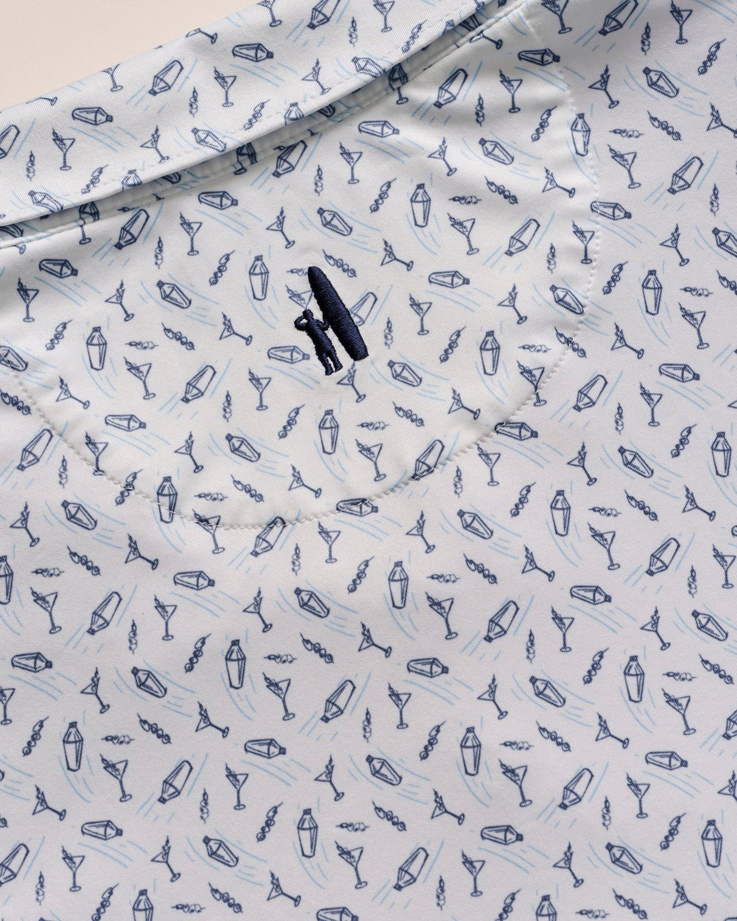 Johnnie-O Featherweight Performance Polo - Tini Print