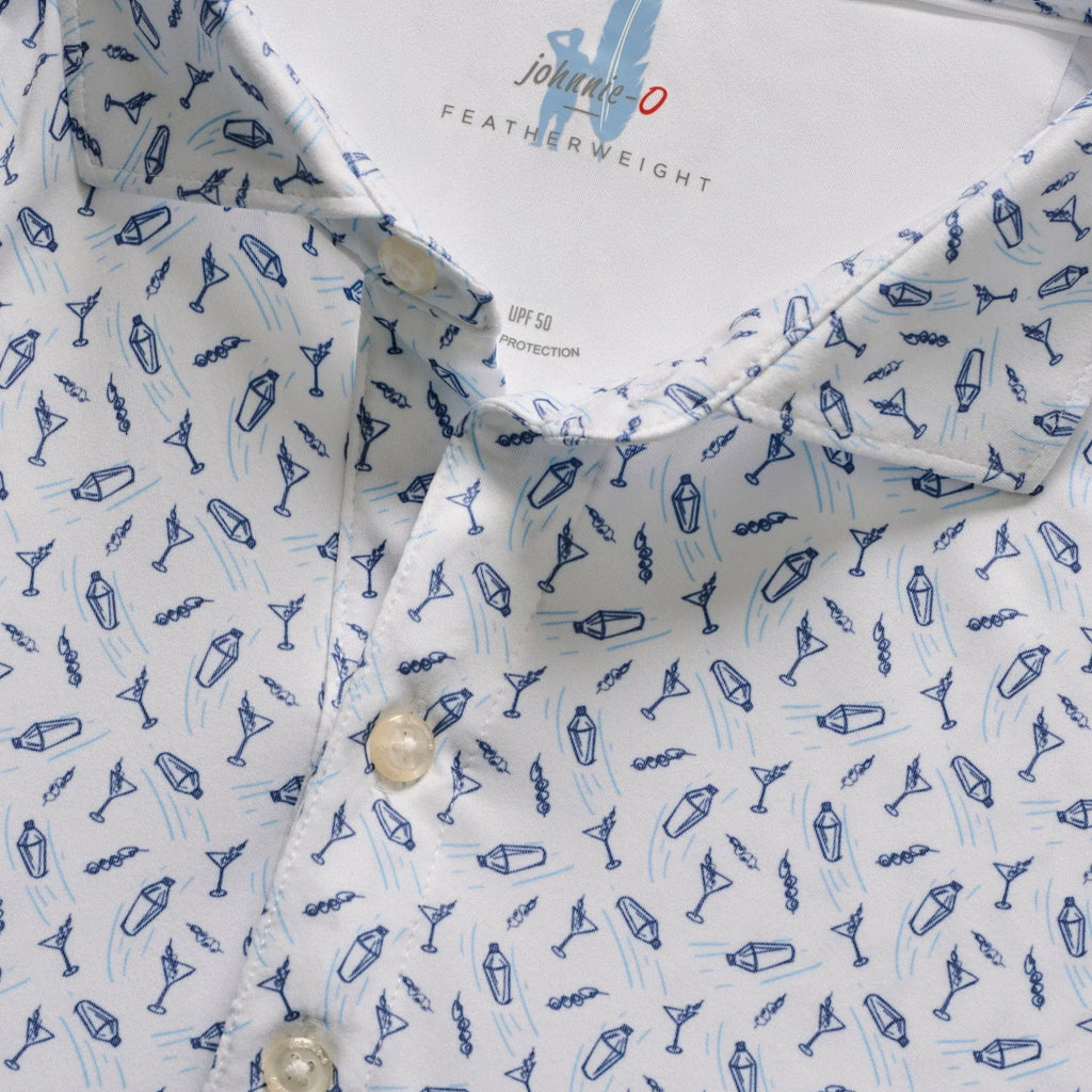 Johnnie-O Featherweight Performance Polo - Tini Print