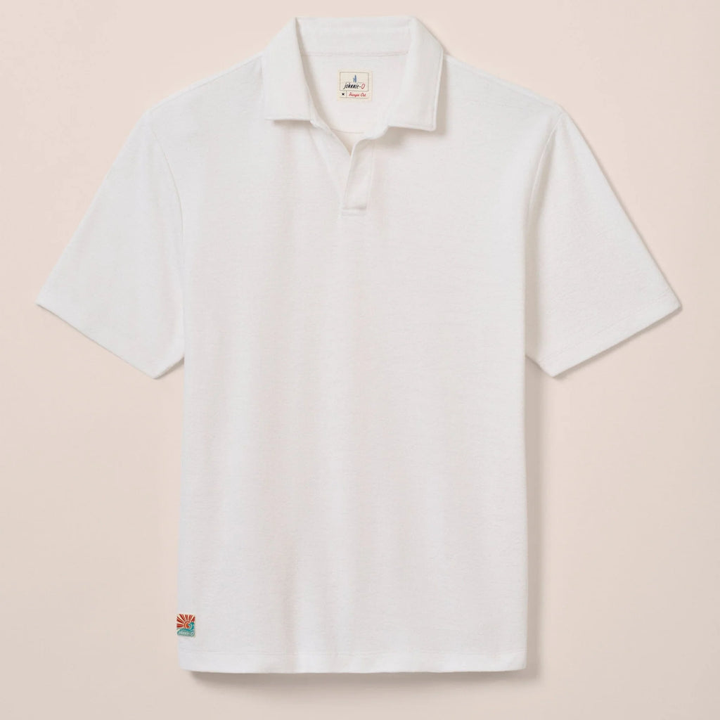 Johnnie-O French Terry Johnny Collar Polo - Frankie