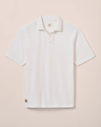 Johnnie-O French Terry Johnny Collar Polo - Frankie