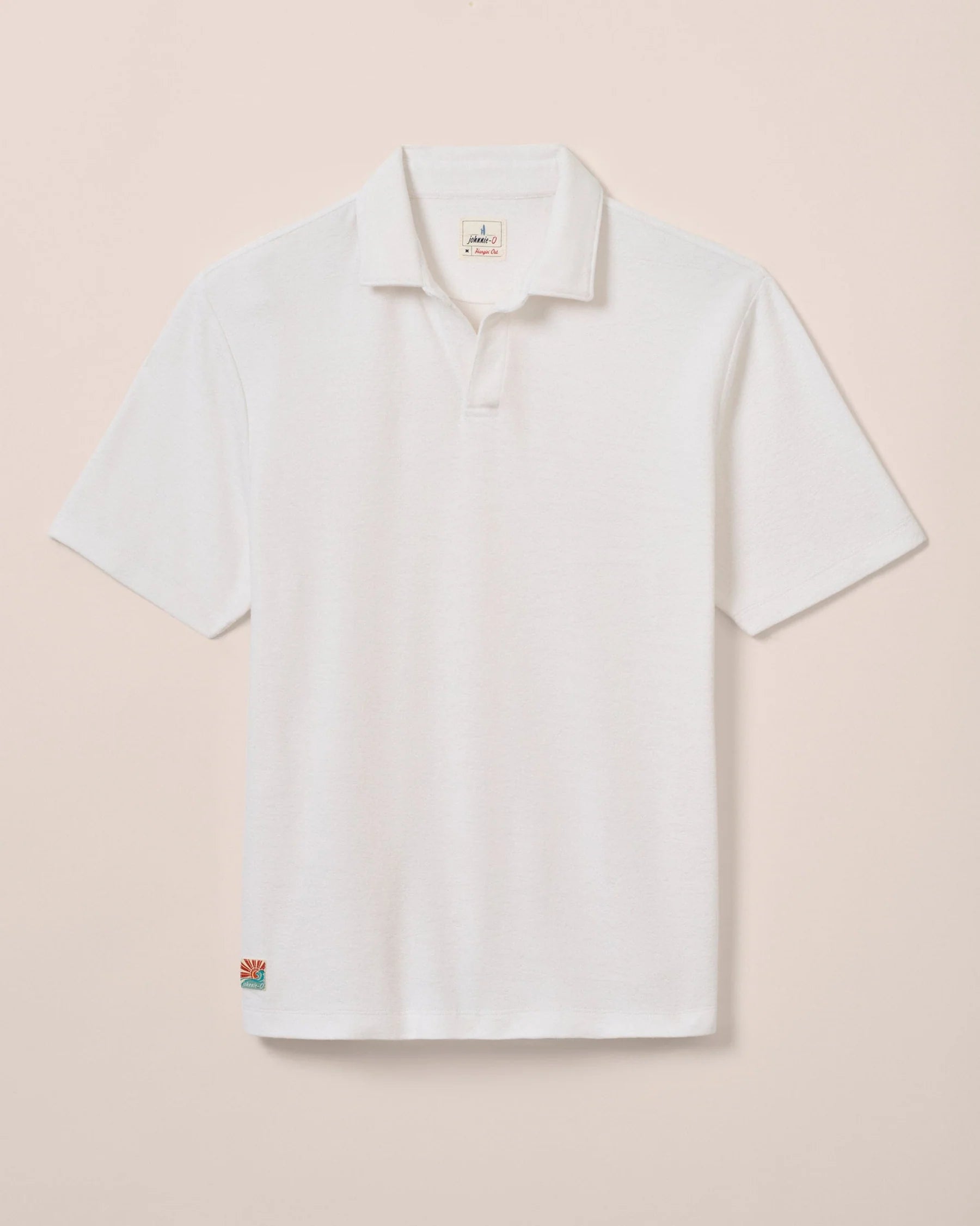 Johnnie-O French Terry Johnny Collar Polo - Frankie