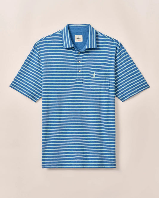 Johnnie-O Original 4-Button Polo - Matthis Stripe