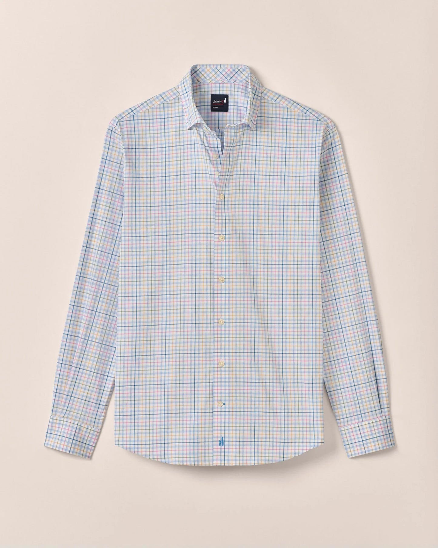 Johnnie-O Performance Button Up Shirt - Singleton