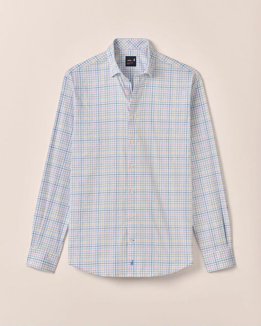 Johnnie-O Performance Button Up Shirt - Singleton