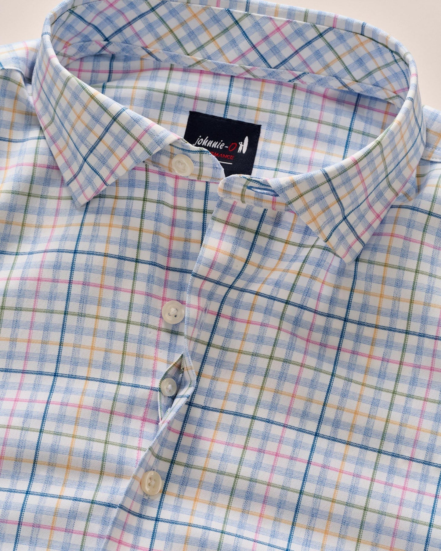 Johnnie-O Performance Button Up Shirt - Singleton