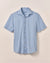 Johnnie-O Short Sleeve Hangin' Out Knit Button Down Shirt - Waylan