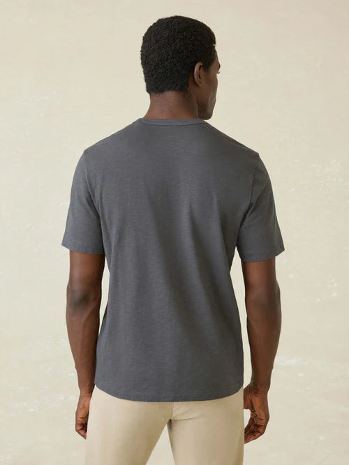 Faherty Sunwashed Regenerative Pocket Tee