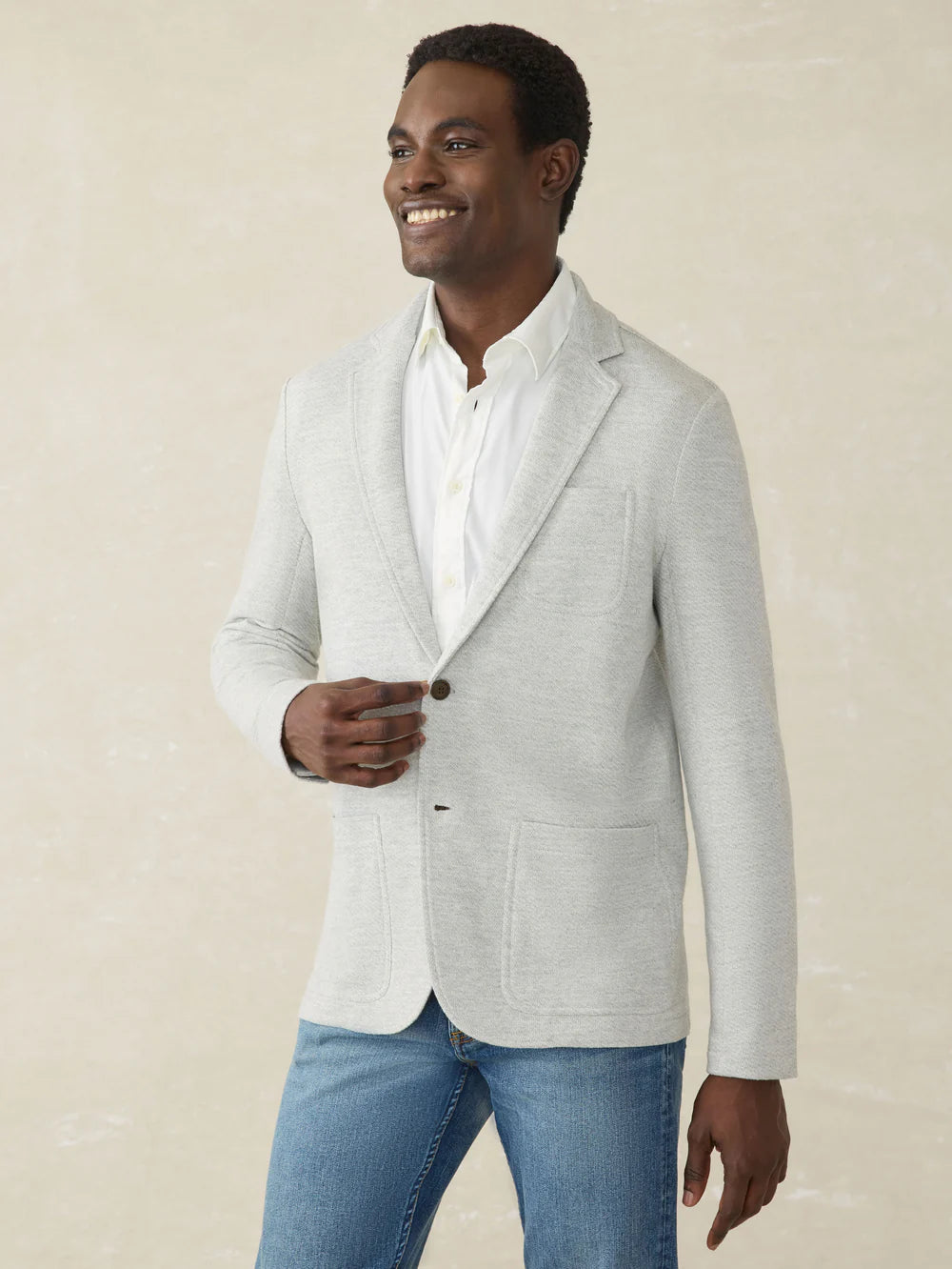 Faherty Inlet Knit Blazer