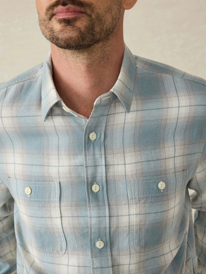 Faherty Tried & True Chambray Workshirt