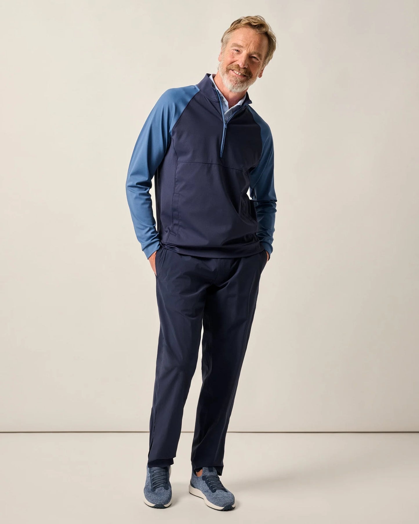 Johnnie-O Armstrong Water-Resistant Quarter-Zip Pullover