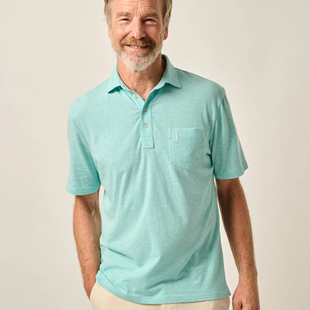 Johnnie-O Original 4-Button Polo - Heathered 2.0