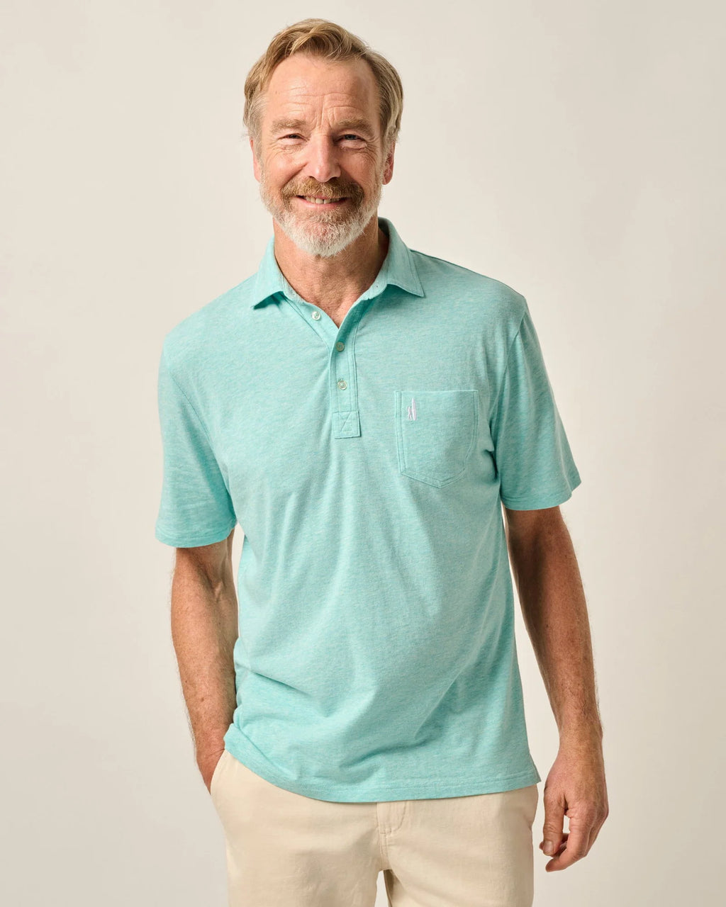 Johnnie-O Original 4-Button Polo - Heathered 2.0