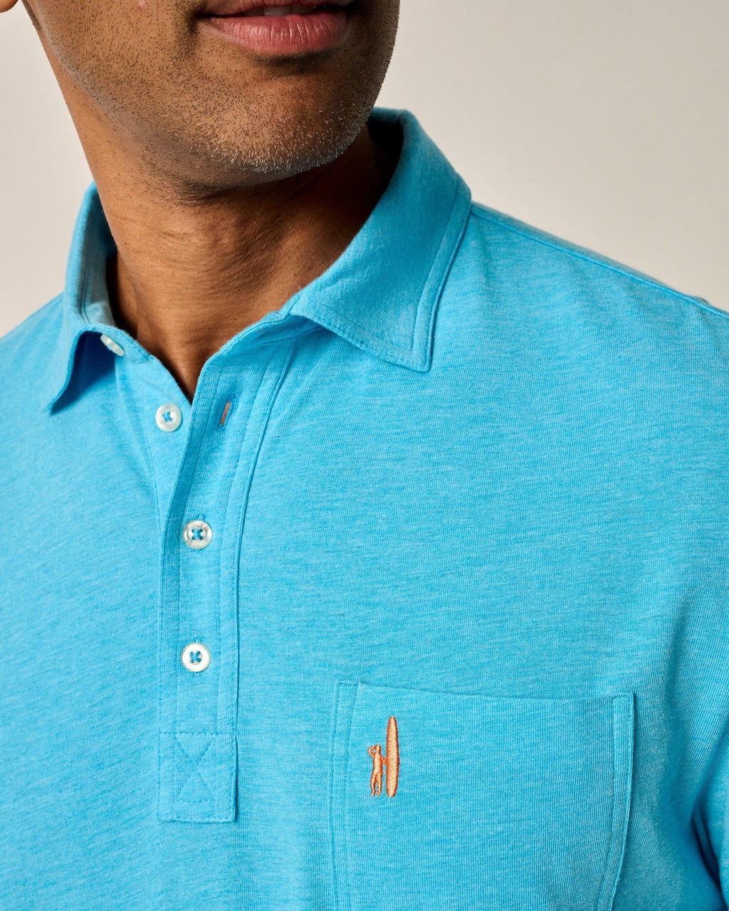 Johnnie-O Original 4-Button Polo - Heathered 2.0