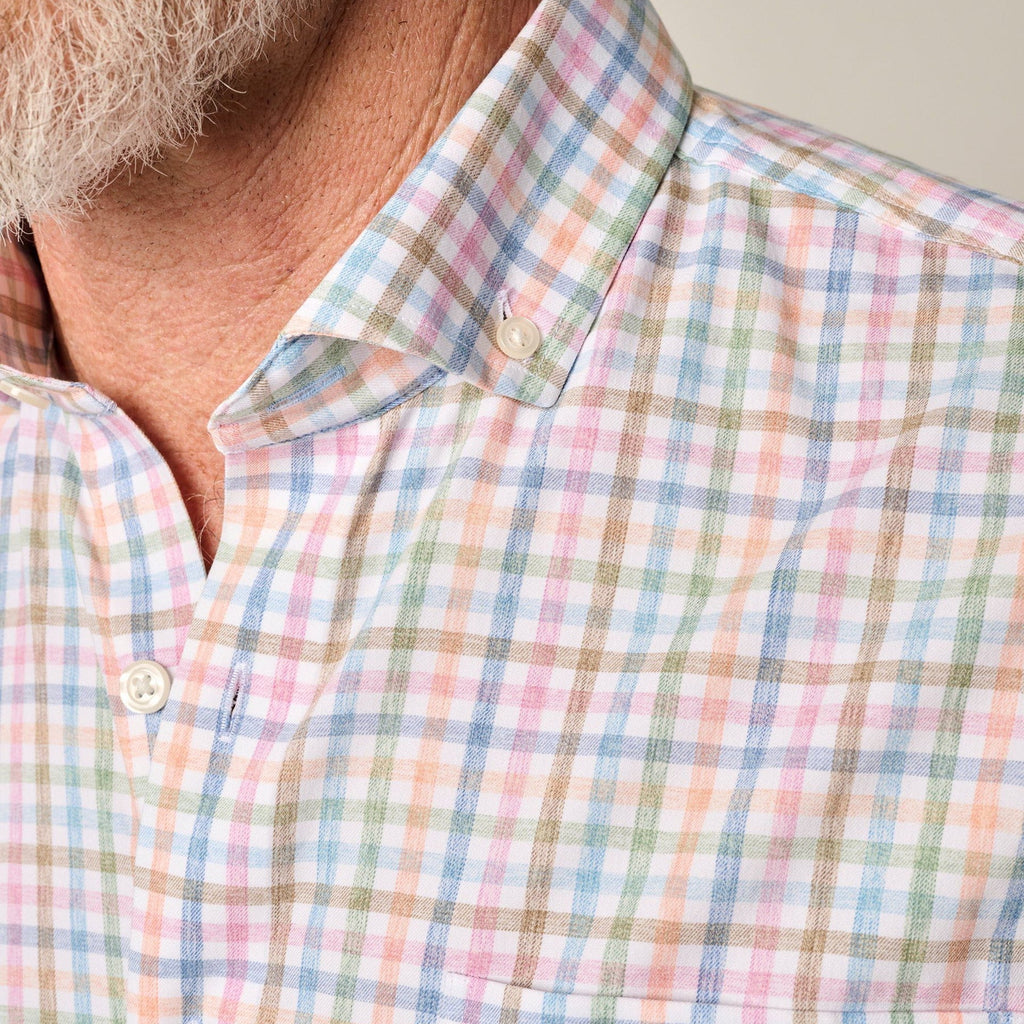 Johnnie-O Short Sleeve Performance Button Down Shirt - Kyler