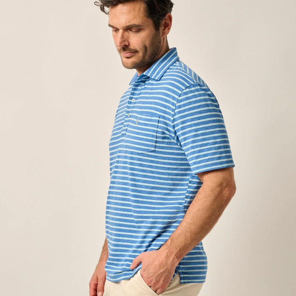 Johnnie-O Original 4-Button Polo - Matthis Stripe