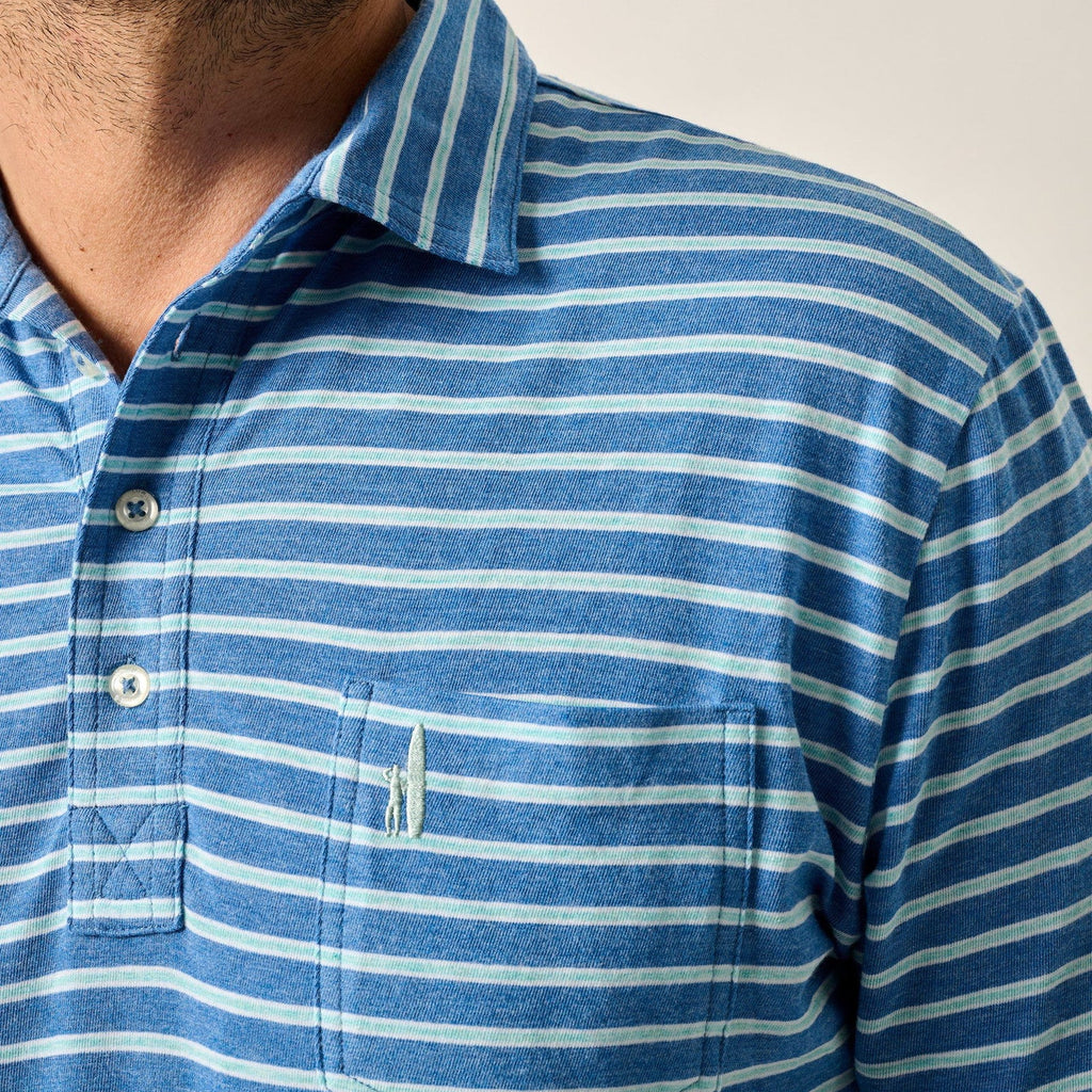 Johnnie-O Original 4-Button Polo - Matthis Stripe