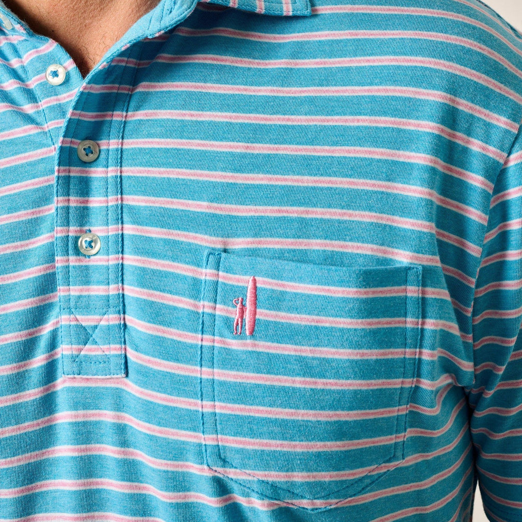 Johnnie-O Original 4-Button Polo - Matthis Stripe