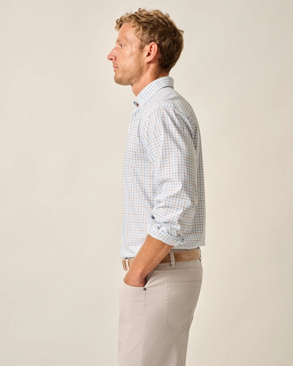 Johnnie-O Paddock Performance Button Up Shirt