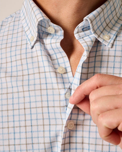 Johnnie-O Paddock Performance Button Up Shirt