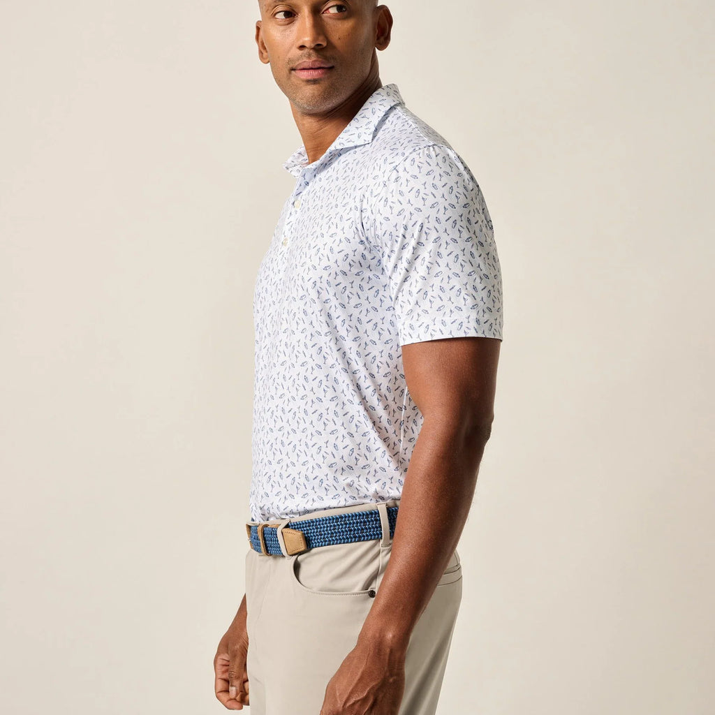 Johnnie-O Featherweight Performance Polo - Tini Print