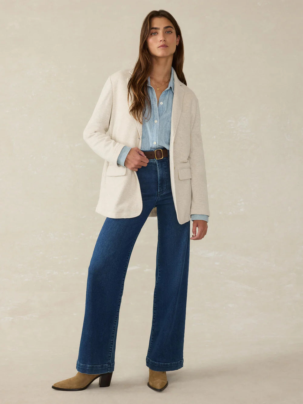 Faherty Inlet Knit Blazer