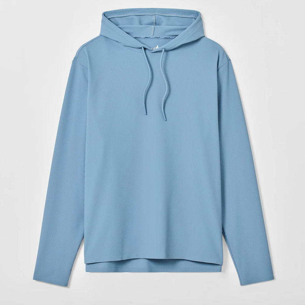 Johnnie-O Hoppin Ribbed Knit Performance Hoodie