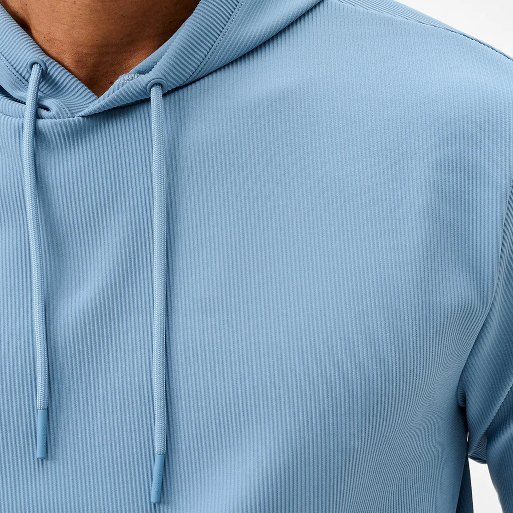 Johnnie-O Hoppin Ribbed Knit Performance Hoodie