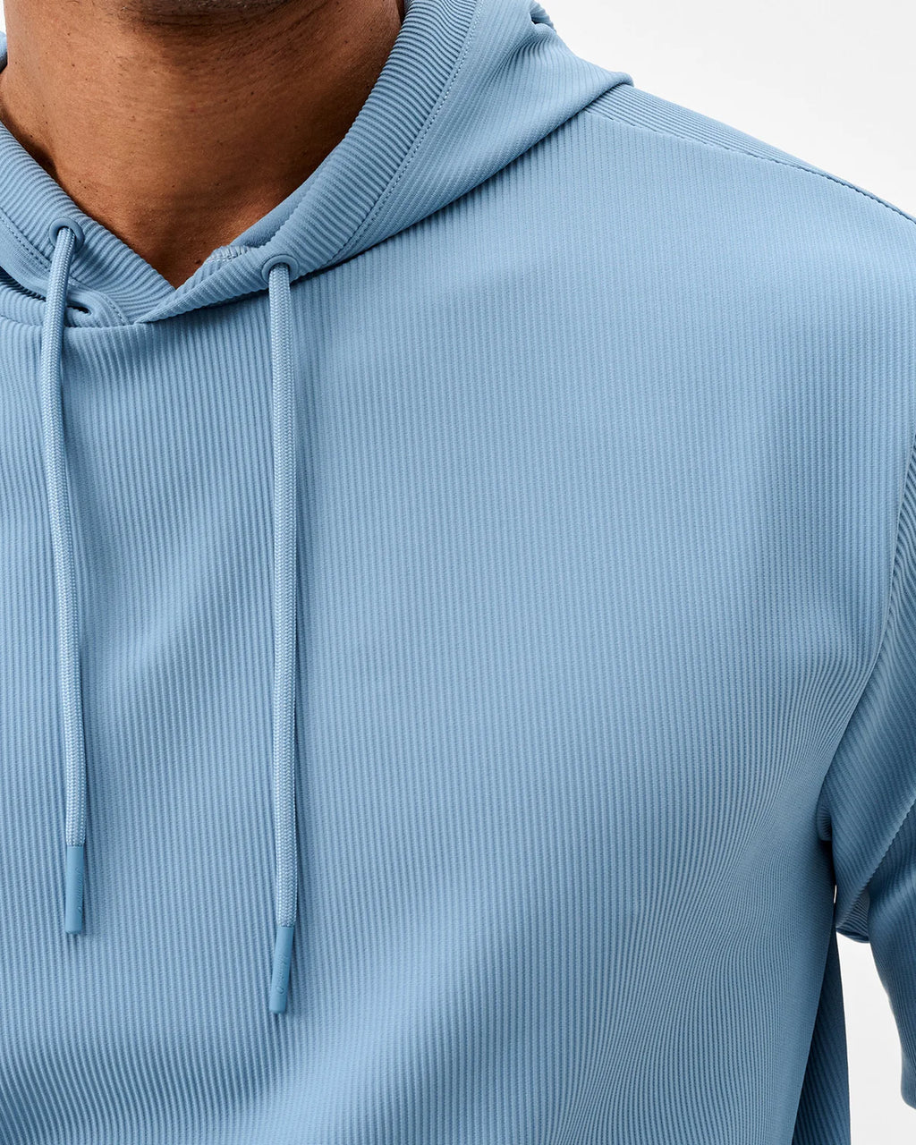 Johnnie-O Hoppin Ribbed Knit Performance Hoodie