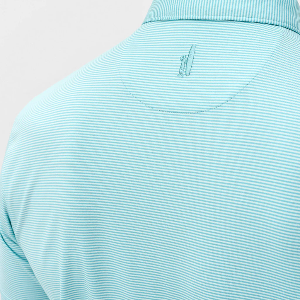 Johnnie-O Lyndonn Striped Jersey Performance Polo