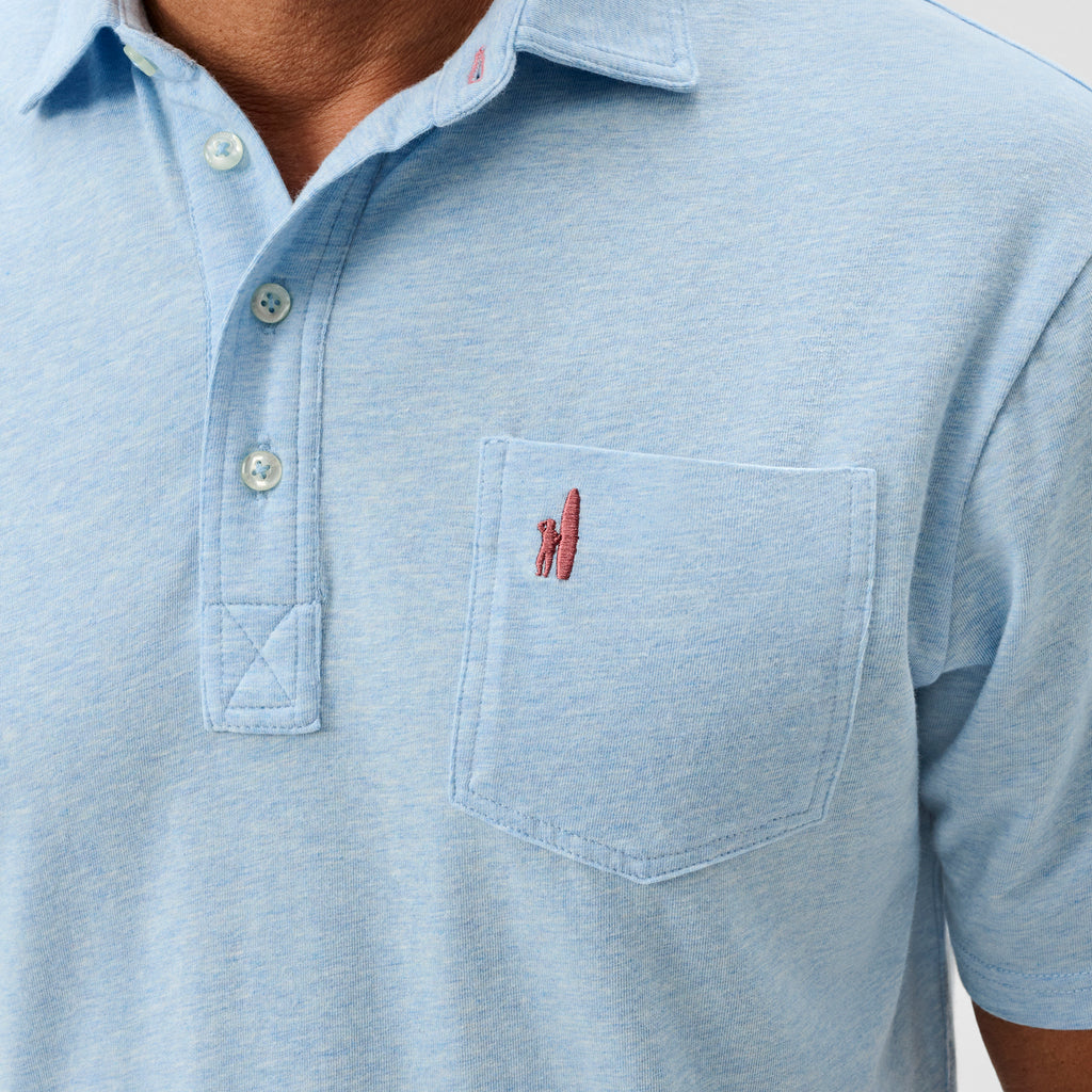 Johnnie-O Original 4-Button Polo - Heathered 2.0