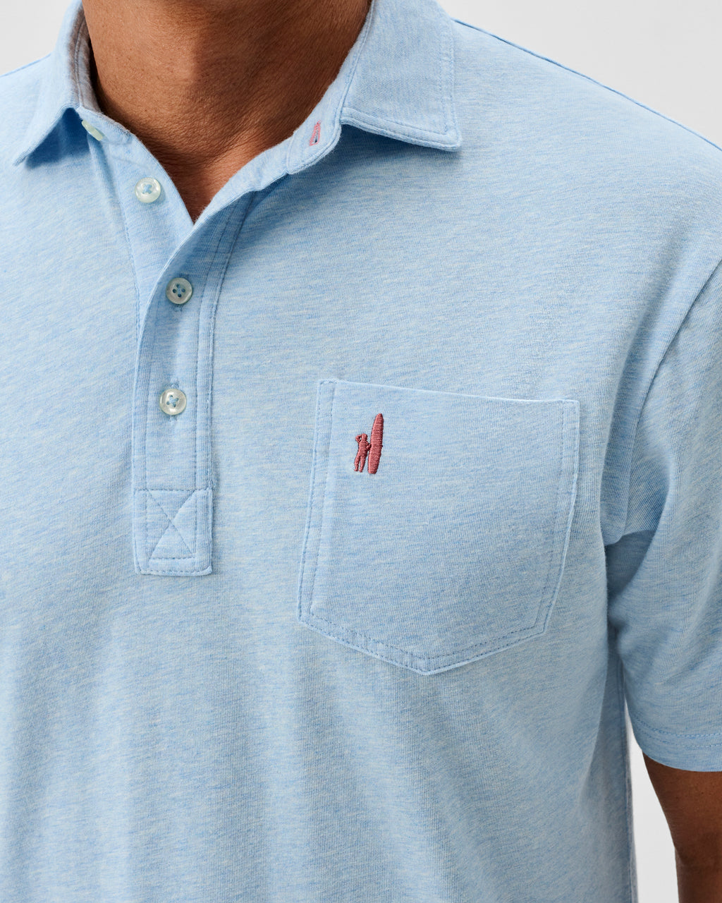 Johnnie-O Original 4-Button Polo - Heathered 2.0