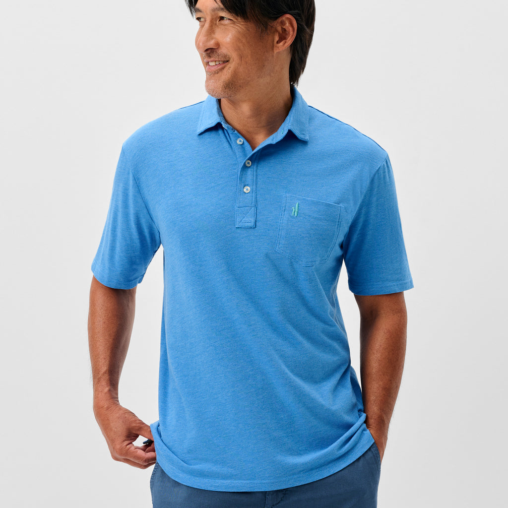 Johnnie-O Original 4-Button Polo - Heathered 2.0